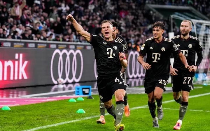 首开记录，基米希当选门兴vs拜仁全场最佳球员