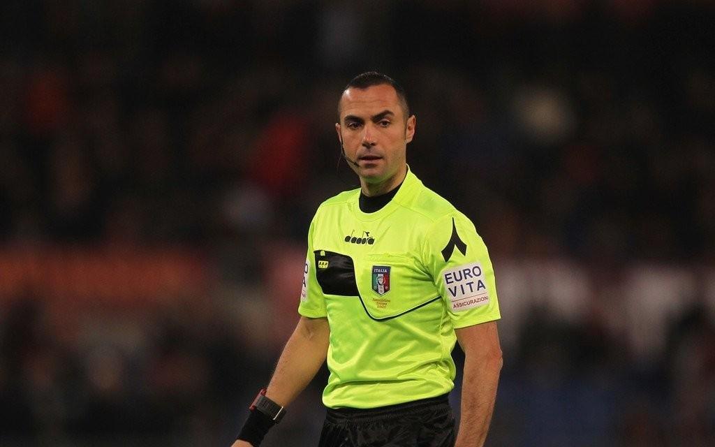 官方：意大利裁判圭达将执法欧冠阿森纳vs拜仁