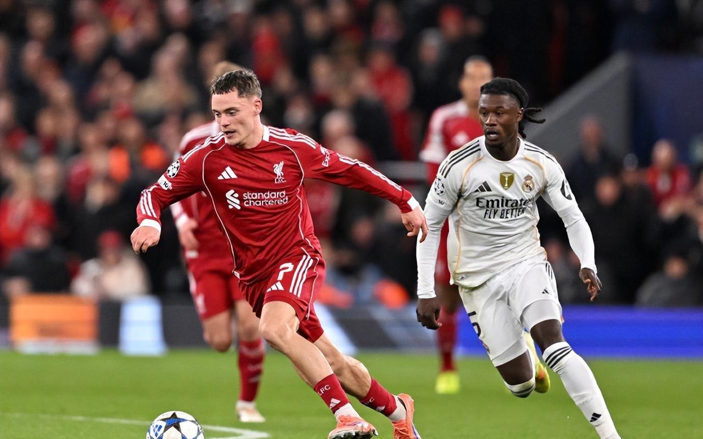 欧冠利物浦10送皇马欧冠首败，麦卡利斯特一击制胜，萨拉赫低迷