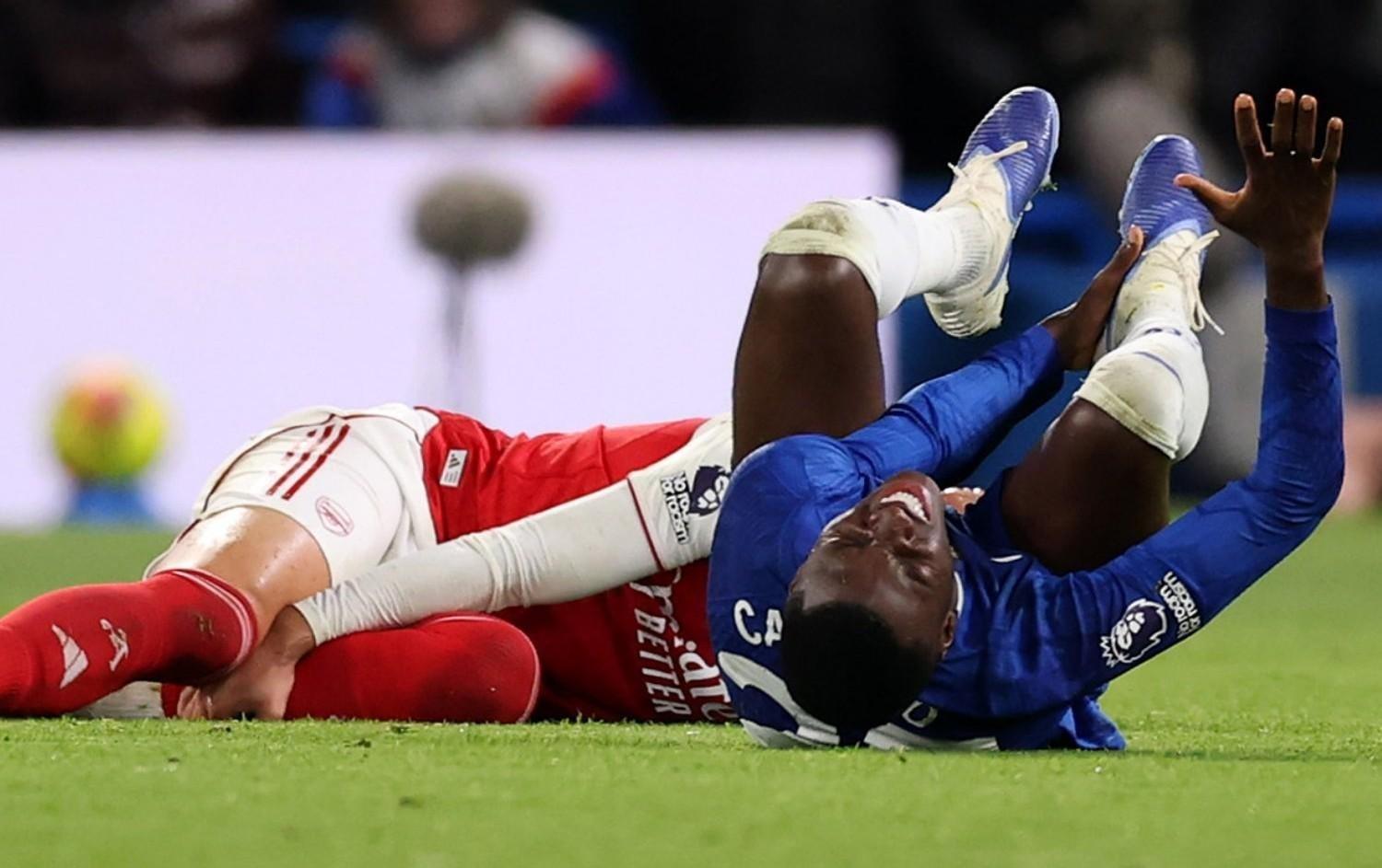 凯塞多被直红罚下，切尔西本赛季各项