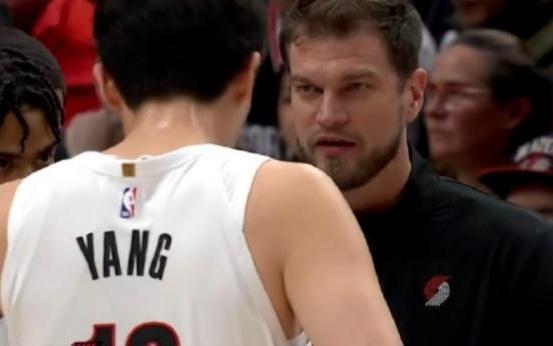 生涯第2记三分！杨瀚森正负值+6助开