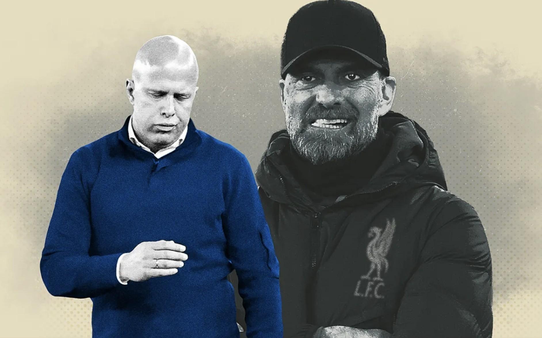 泰晤士：斯洛特最大的问题是他不是克洛普，他踢的是瓜式足球