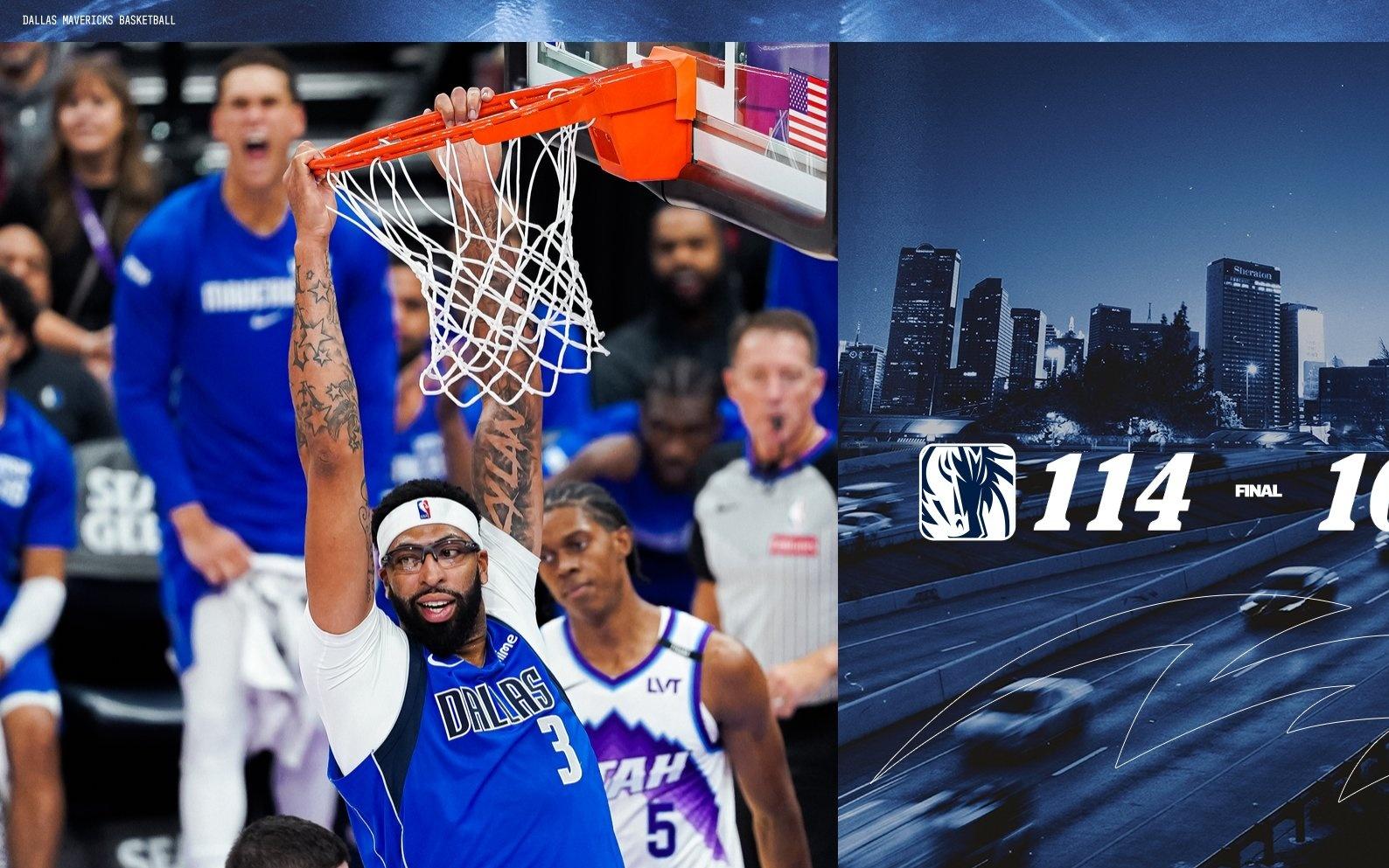状态火热！戴维斯25分钟14中8轰25分6