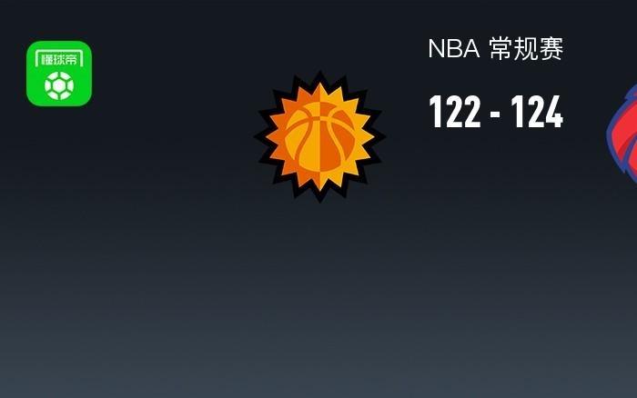 NBA战报：老鹰124122逆转险胜太阳取N