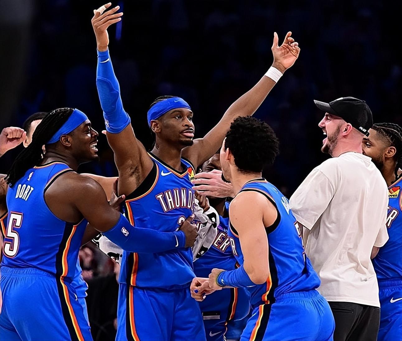 悄悄9连胜！提前13场锁定季后赛！SGA刷新NBA纪录，MVP没悬念了