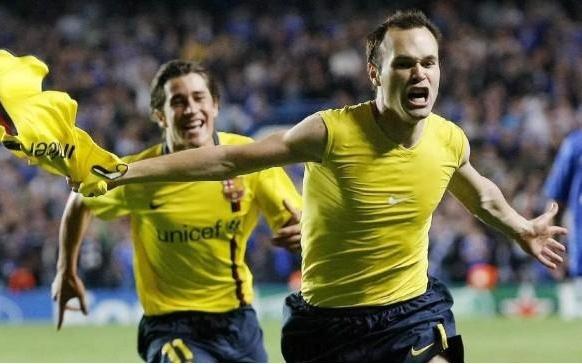 伊涅斯塔忆09年欧冠半决赛绝杀切尔