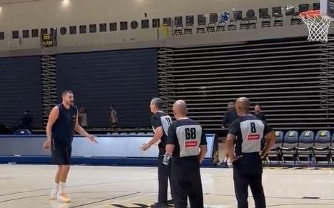 掘金请三名NBA裁判执法队内训练赛，