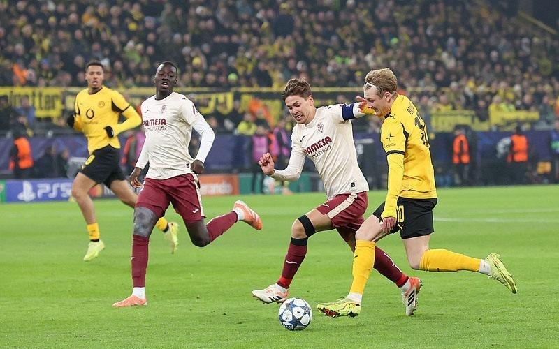 欧冠：多特蒙德4比0比利亚雷亚尔吉拉