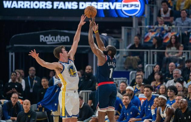 哈登1助攻快船7998惨败勇士,这一战,我彻底看清5个现实