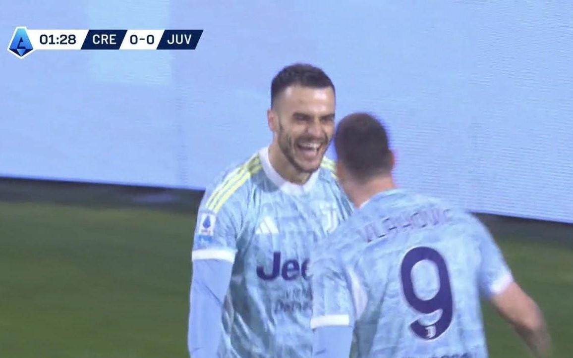 2分钟打进斯帅执教尤文首球，科斯蒂