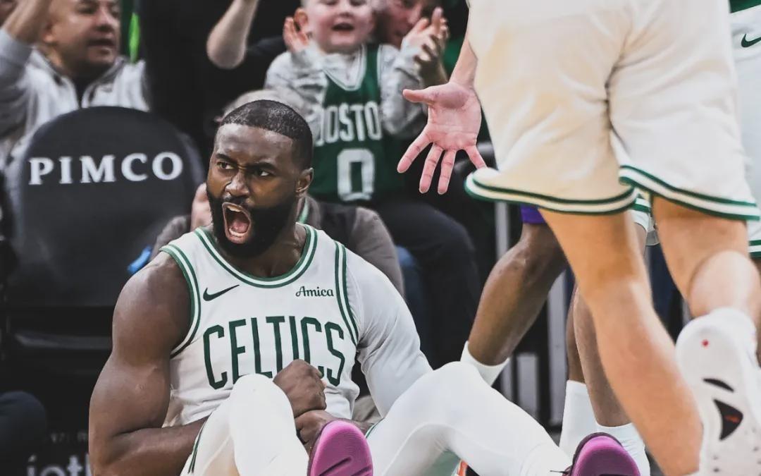 NBA凯尔特人103105不敌爵士，布朗36分，乔治31分