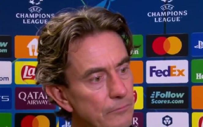 弗兰克：球队的强度没有达到我们想要