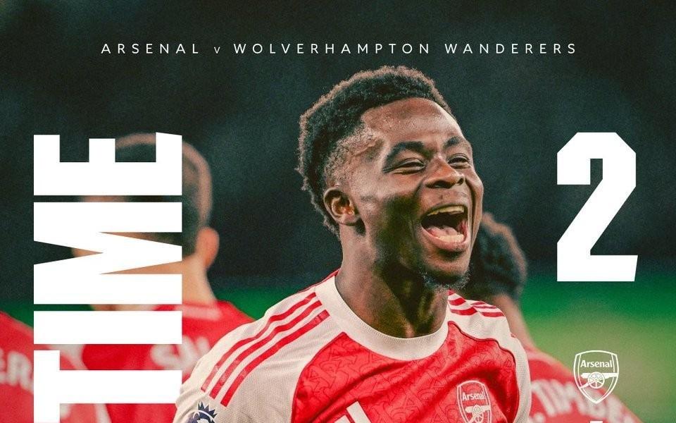 21险胜狼队，阿森纳本赛季各项赛事12个主场仍保持不败