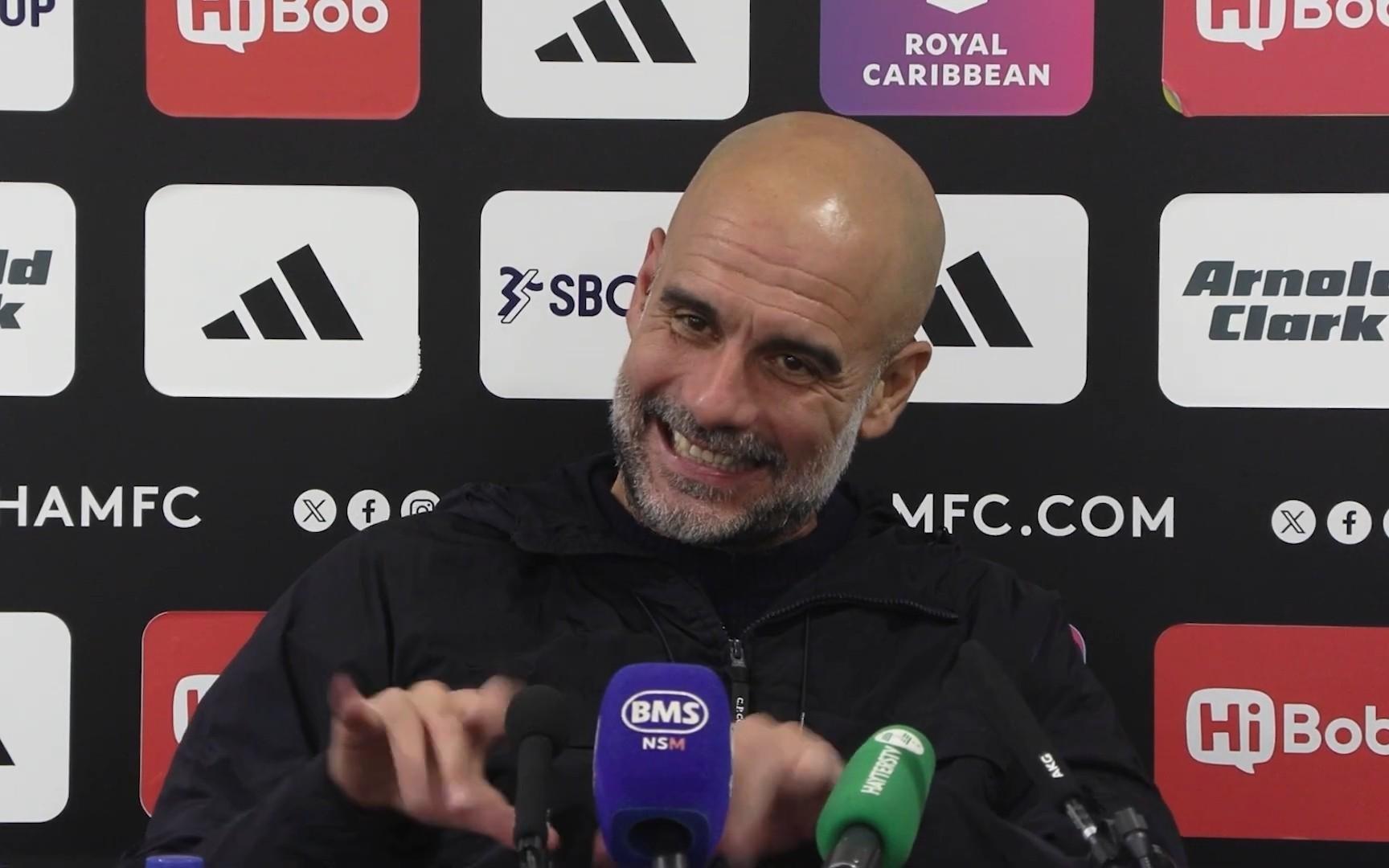 瓜迪奥拉：在51的时候，你们肯定已经在