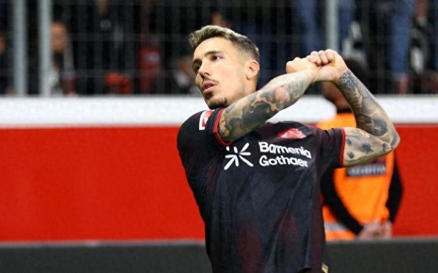 勒沃库森球员连续两场任意球破门，已经打入3球