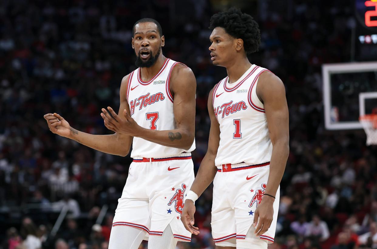 杜兰特20+8+8失误，火箭13分逆转开拓者！阿门创神迹，申京15中11