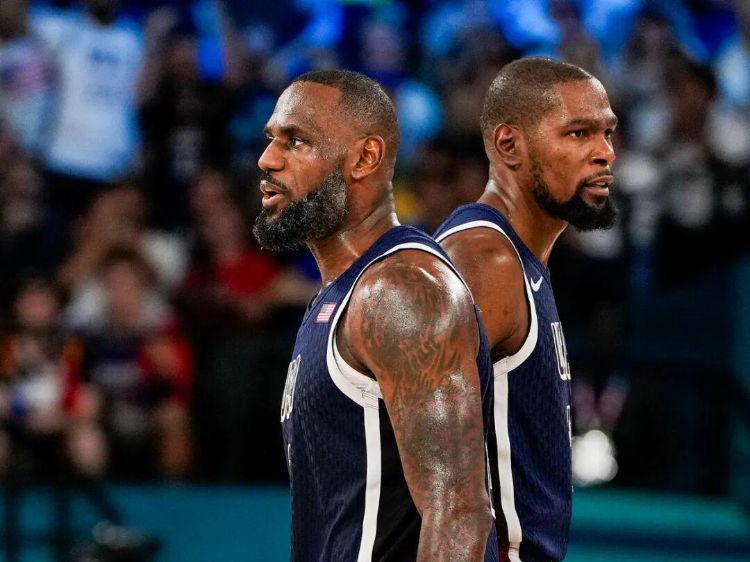 杜兰特赢下圣诞五番战詹杜对决且看