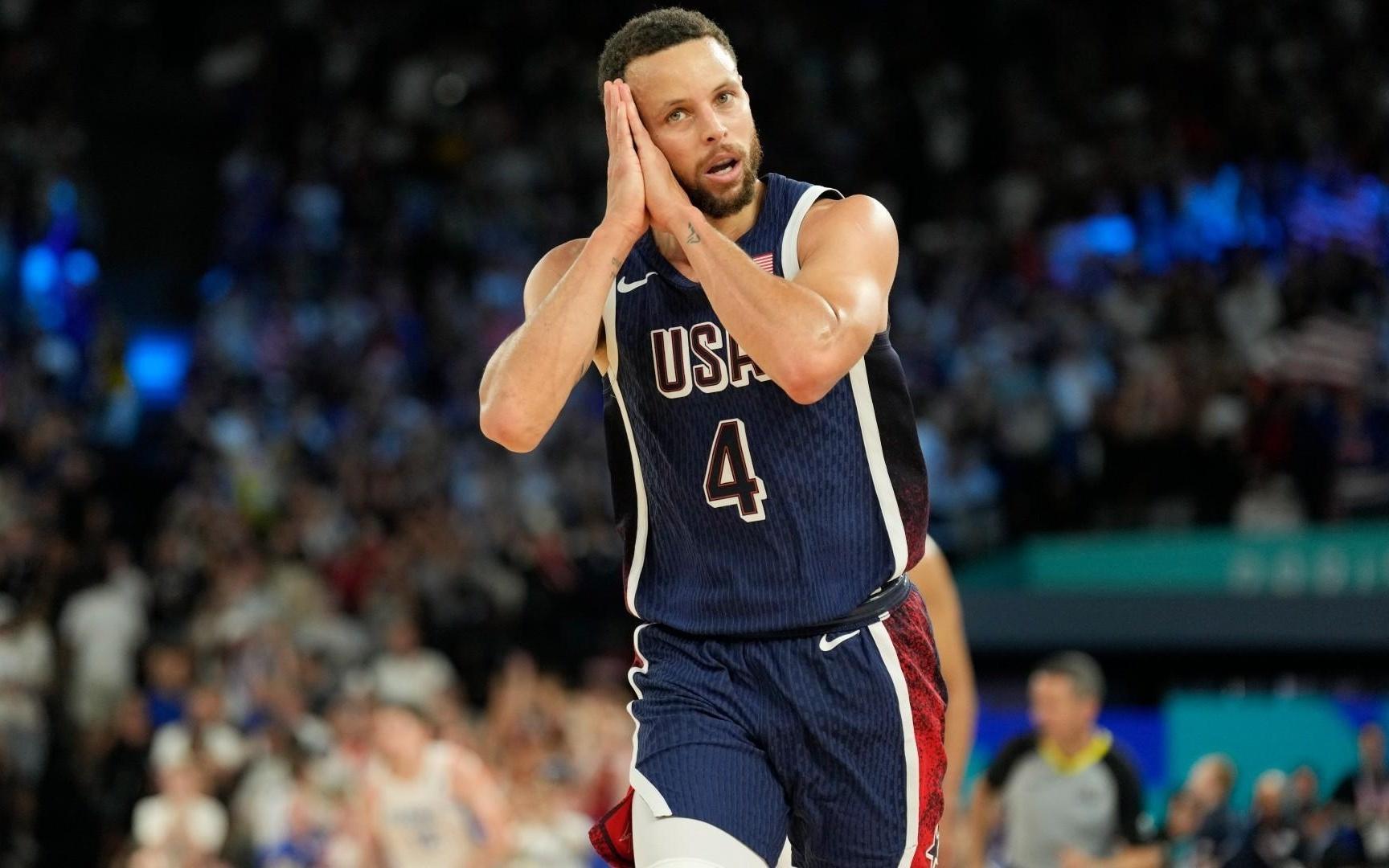 美记：库里仍有兴趣第二次参加奥运会，至少现在他没说不