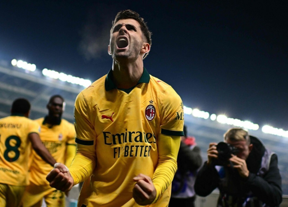 32！米兰连扳3球逆转意甲13轮不败重