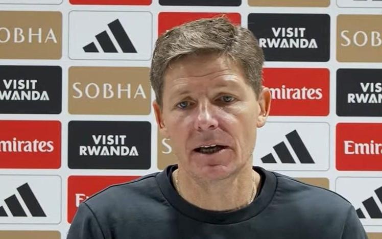 格拉斯纳:埃泽在足总杯决赛进球我很开心,但这次我有点伤心