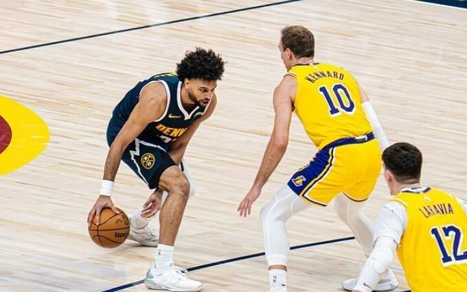 赢下卡位大战！约基奇三双，东契奇27+11+7，掘金120113湖人