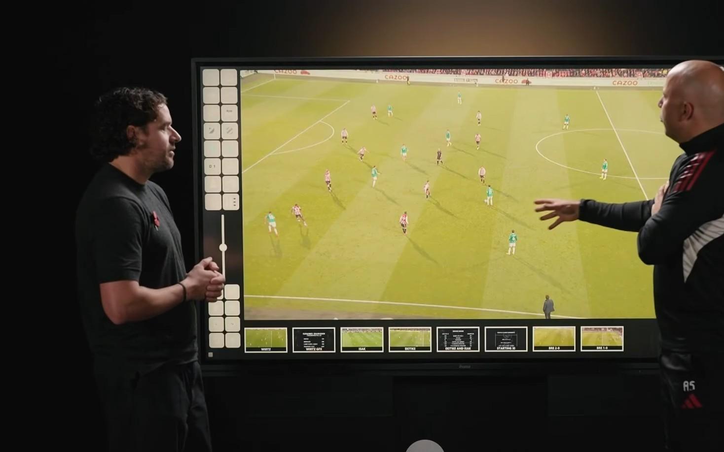 斯洛特：维尔茨的跑动其实非常多，他只