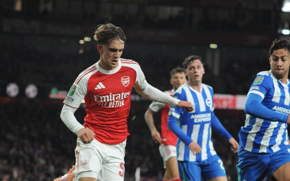 未来可期，阿森纳15岁小将道曼本场完