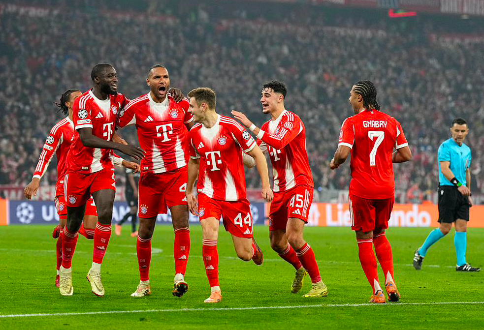 欧冠之夜：国米01惨遭利物浦绝杀拜仁