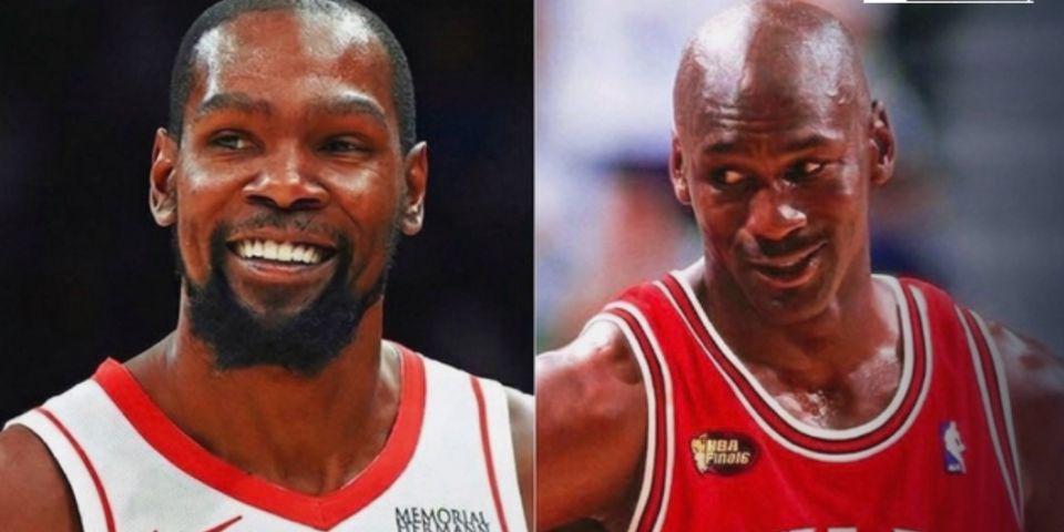 杜兰特：无论谁在数据上超越乔丹MJ的影响力依旧无可撼动