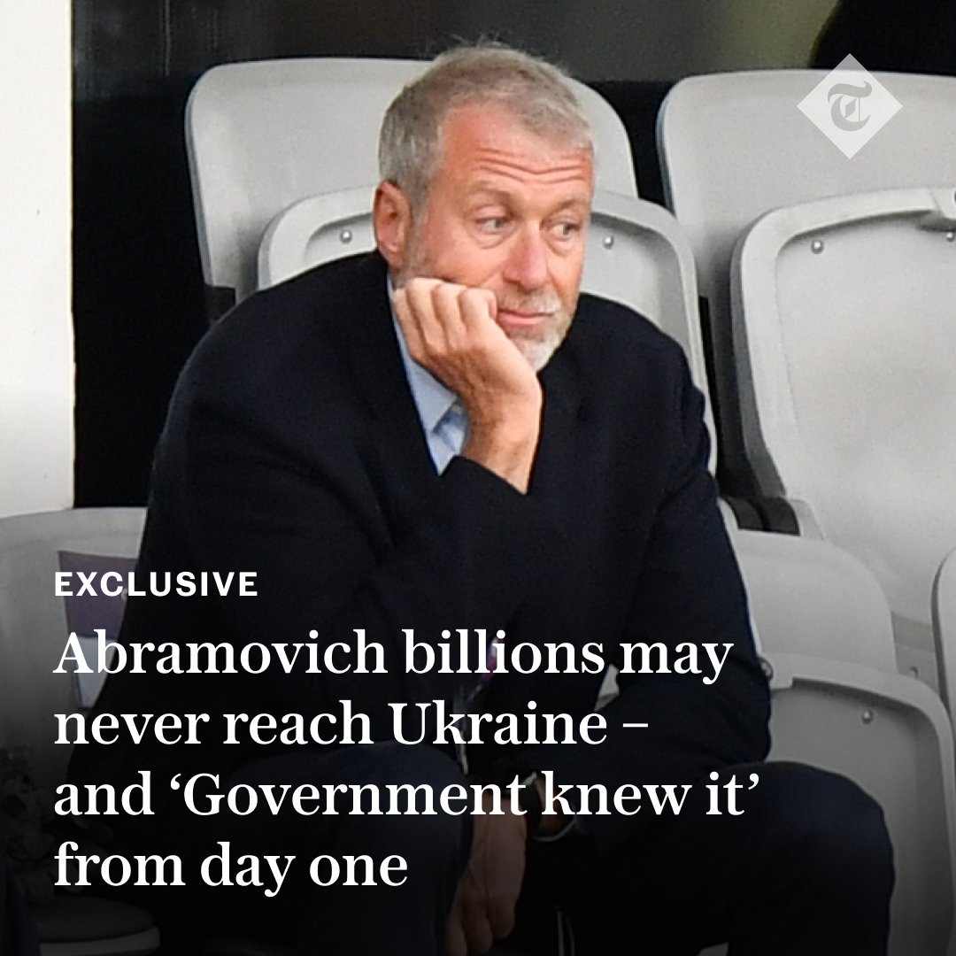 阿布的钱被冻3年！电讯报：政府第一天就知道钱可能给不到乌克兰