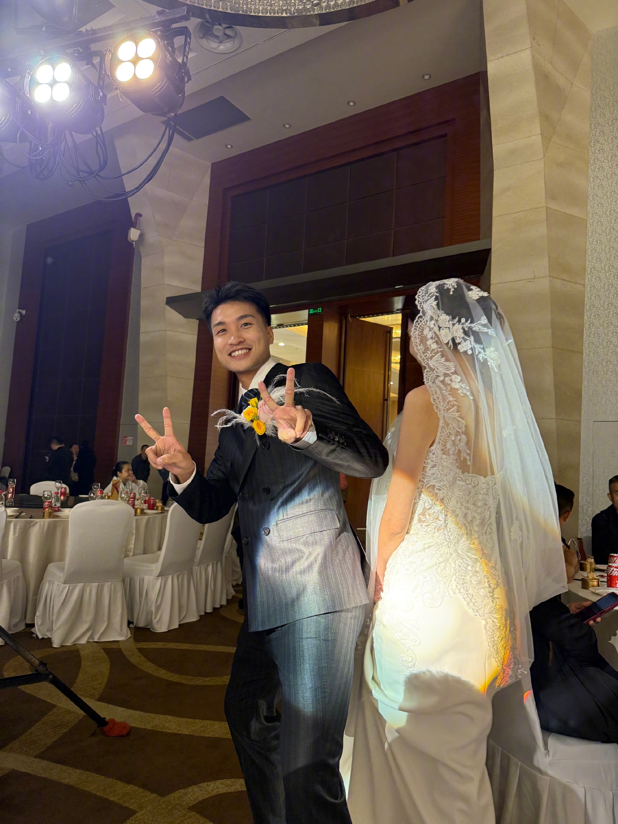 陳純新與他的摯愛步入婚姻殿堂！祝福他們新婚快樂！