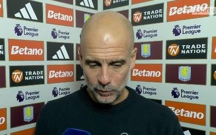 瓜帅：上半场我们的压迫并不好我们本应防住维拉的角球