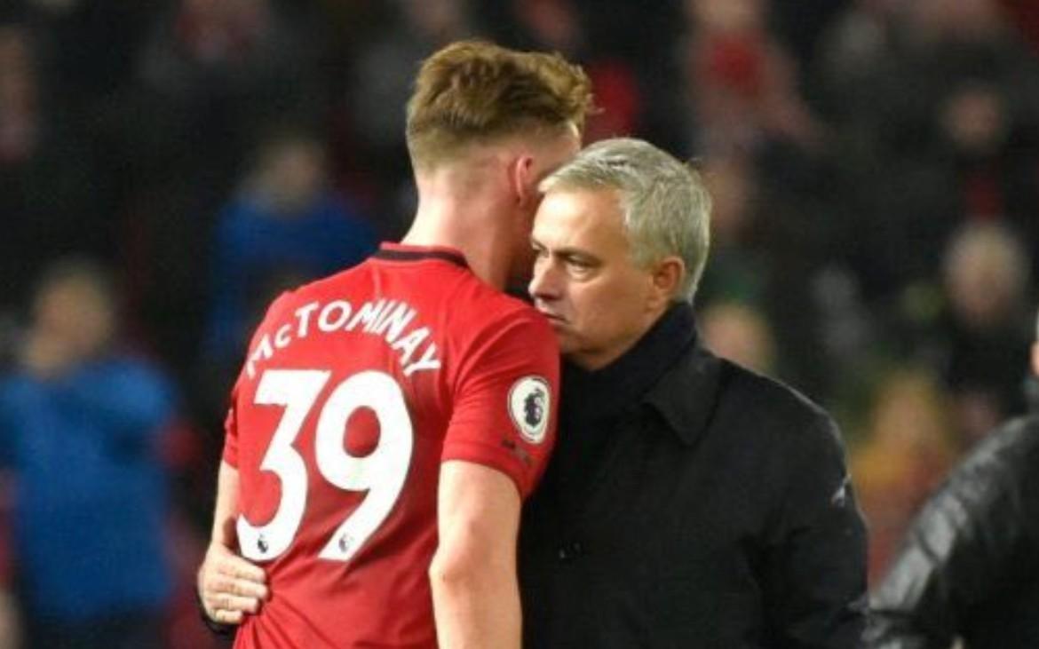 穆帅：我曾为麦克托米奈让博格巴坐板凳，曼联放走他是个大错