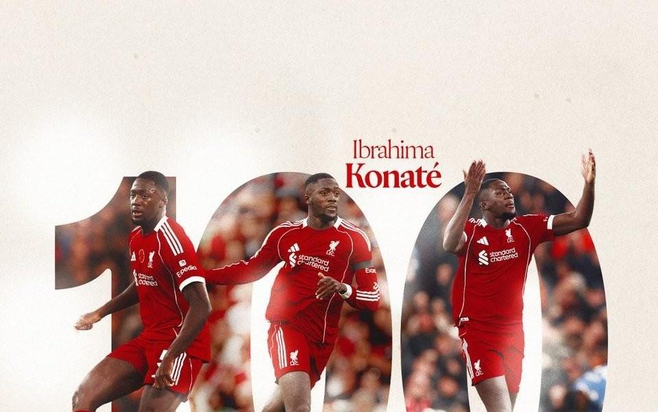 里程碑，科纳特完成英超生涯第100次