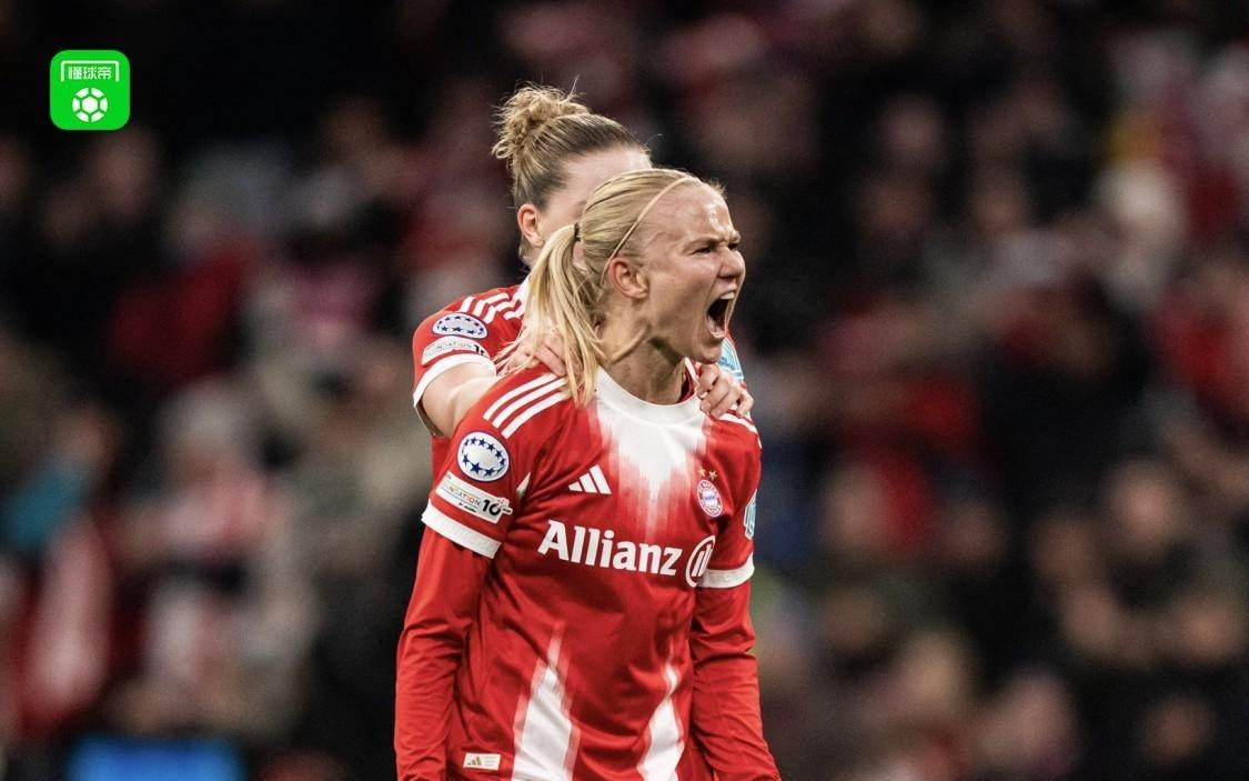 大逆转！拜仁女足20分钟3球32逆转阿