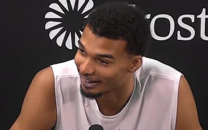 言出必行!文班此前表态要创5胜0负开局队史纪录,他做到了