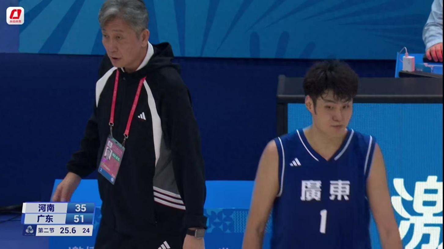 广东两名CBA球员，全运会U22淘汰赛合