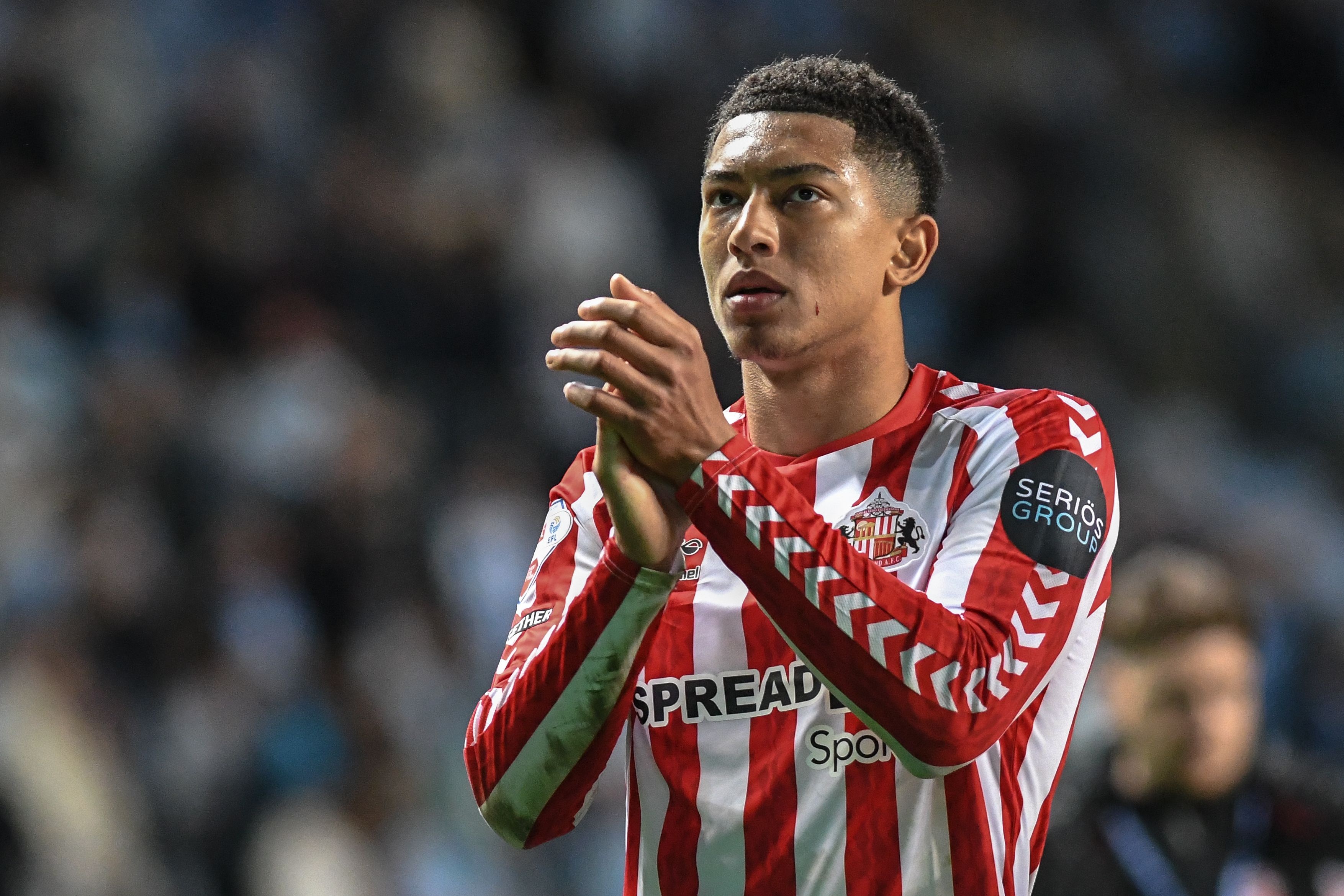 泰晤士：桑德兰升级后，乔布贝林厄姆的转会费可能超过2500万镑