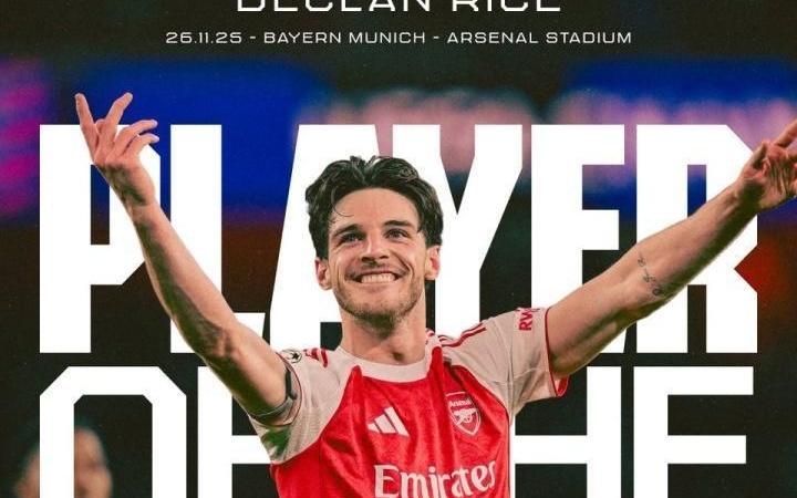 摩根：赖斯是阿森纳真正的领袖，他应该