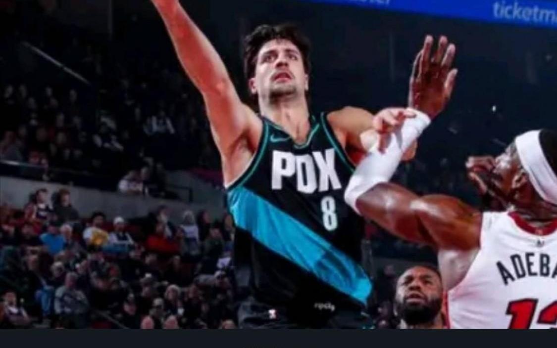 开拓者127110热火迎4连胜,杨瀚森未登场,阿夫迪亚20+7伤退