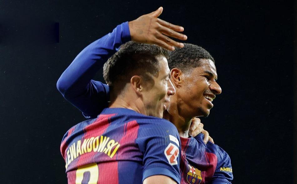 惊艳3球！复出即巅峰！西甲关键战：巴萨