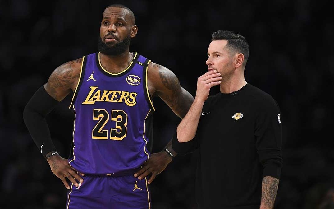 勒布朗詹姆斯在湖人队强势开局之际