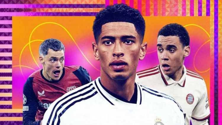 ESPN年度15大攻擊型中場(chǎng)：貝林第1維爾茨第2厄德高第4B費(fèi)第6