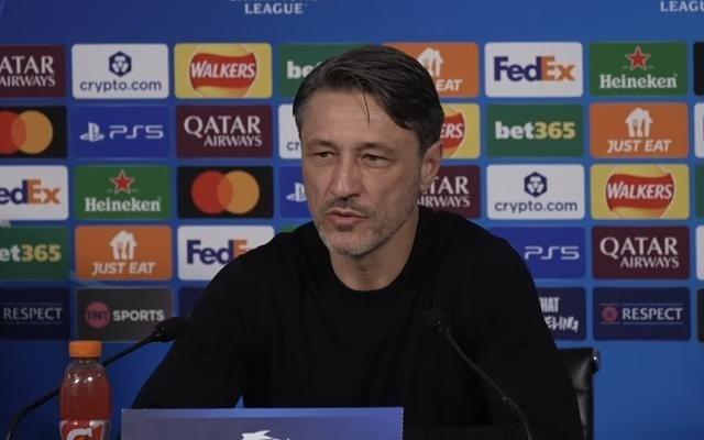 科瓦奇：对阵曼城退守很危险，他们对深