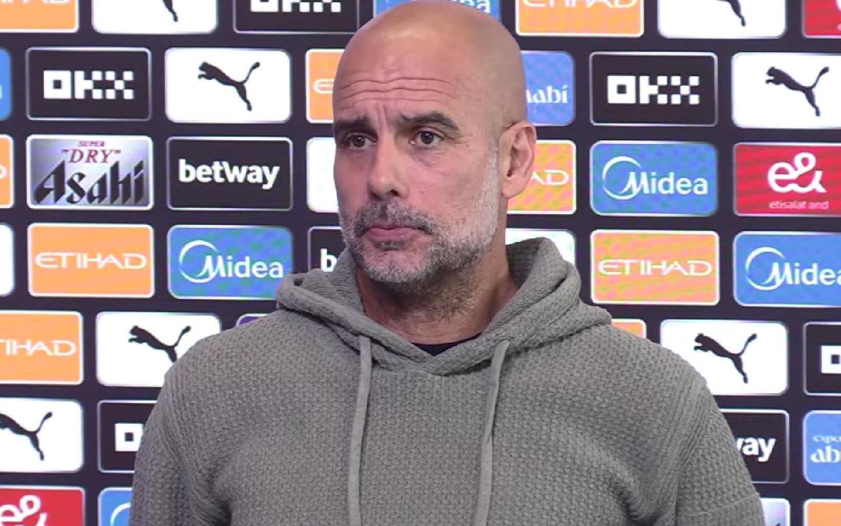 瓜迪奥拉：胡桑诺夫明天可上场踢几分