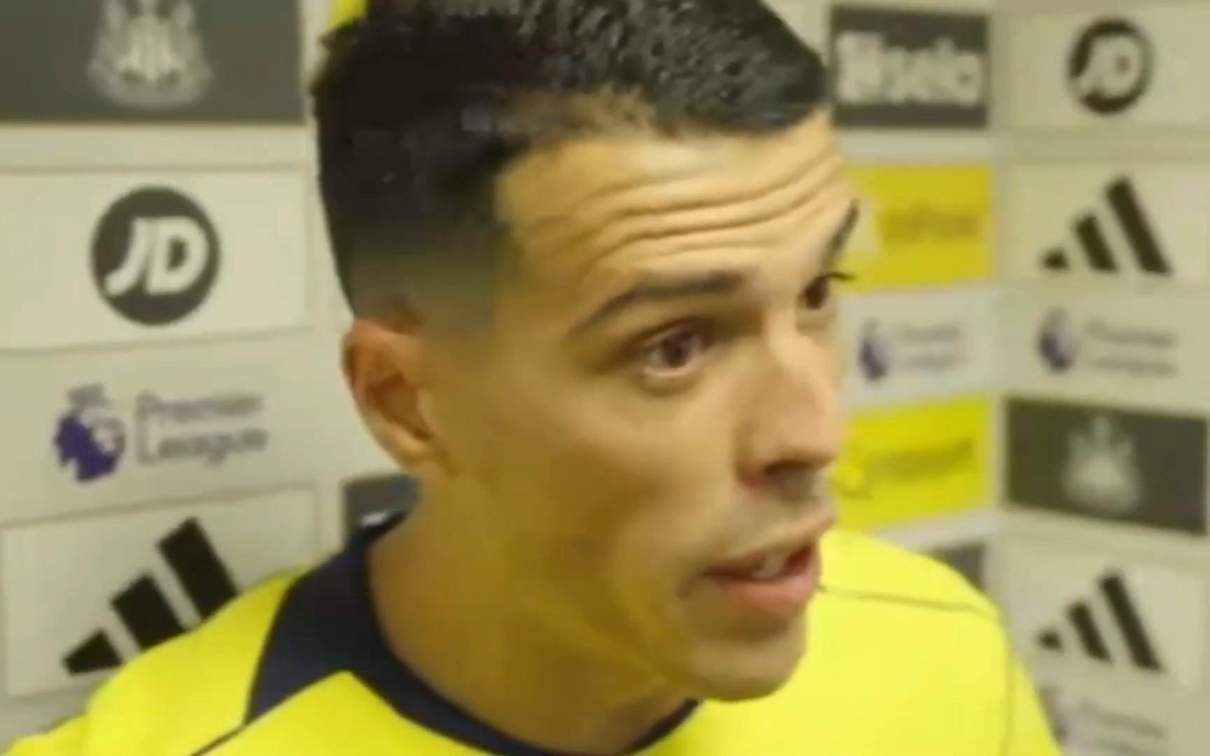 波罗：纽卡的实力确实很强，输给这样的