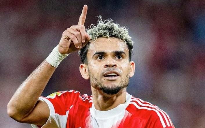 路易斯迪亚斯本赛季德甲3次单场传