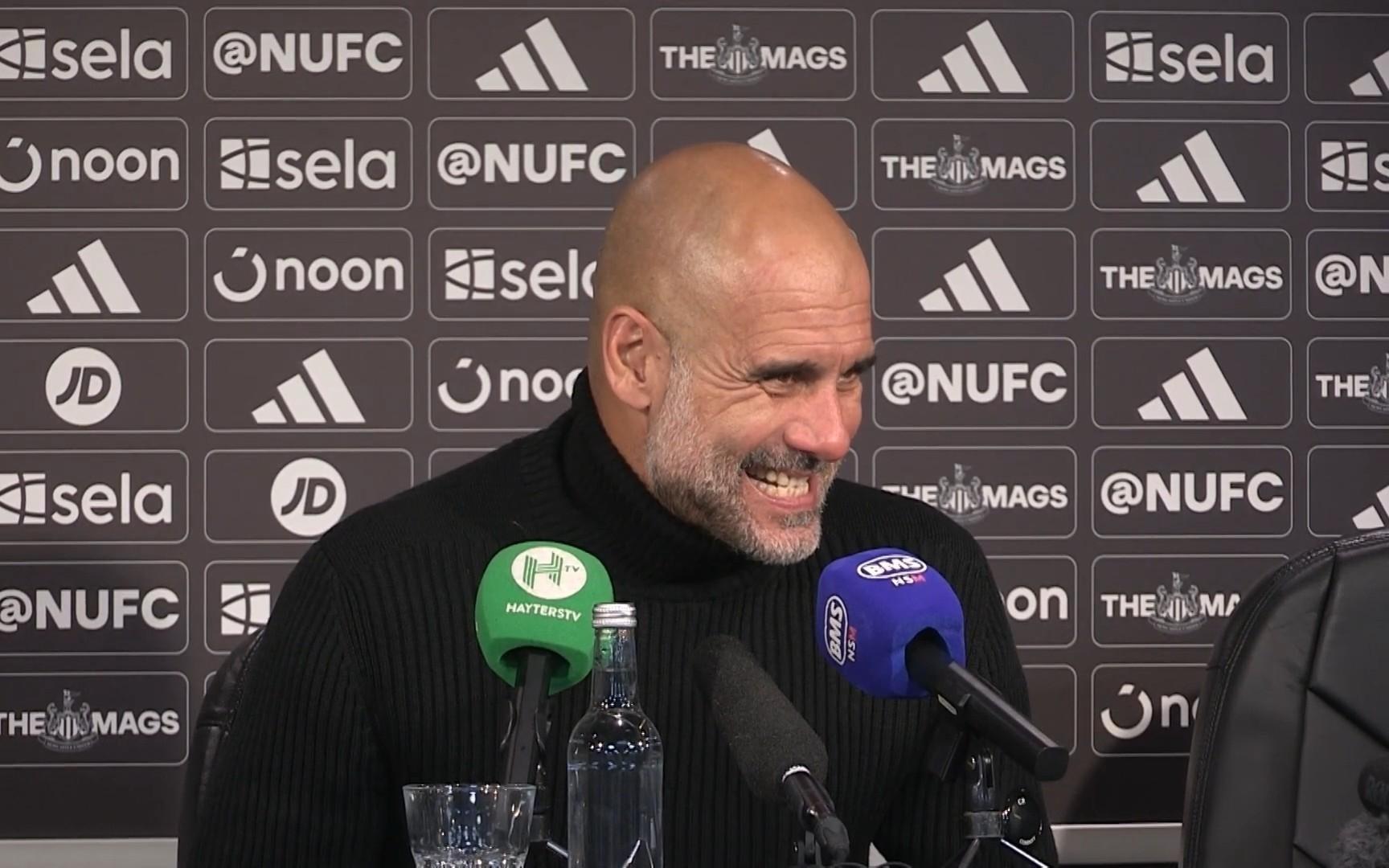 瓜帅：这场比赛是英超的宣传片关于裁判的问题得问裁判