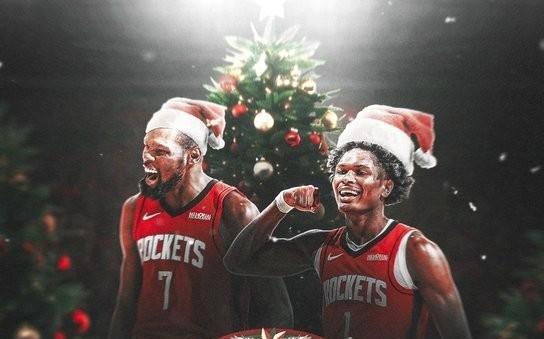不容易，火箭时隔7年再度在圣诞大战