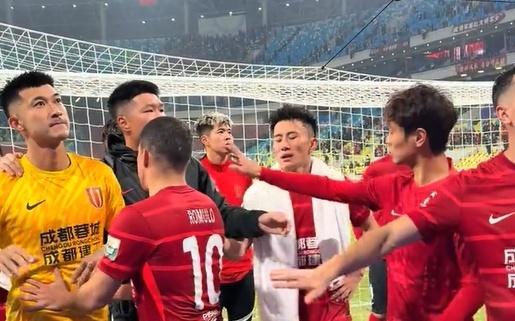 一位成都球迷赛后向全队喊话：我们球迷和谁有仇，你们就输谁